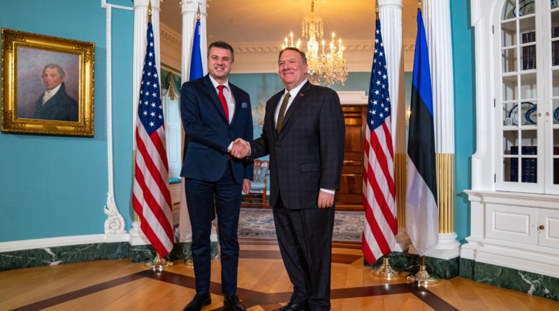 Urmas Reinsalu kohtus eile Washingtonis USA välisministri Mike Pompeoga