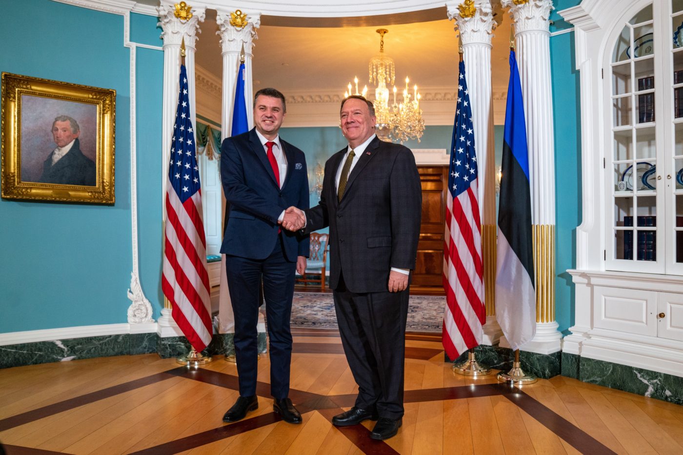 Urmas Reinsalu kohtus eile Washingtonis USA välisministri Mike Pompeoga